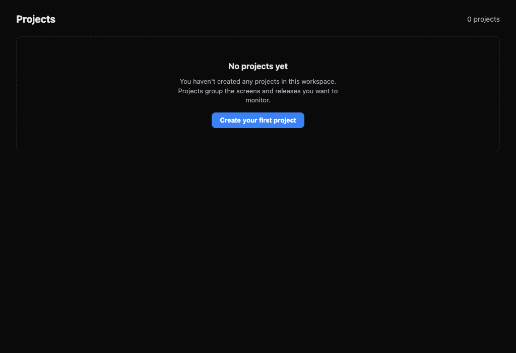 After: A zero-data state that doesn't say what "zero" means